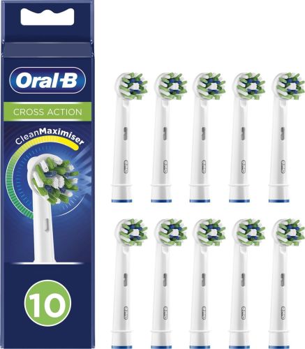 Oral-B Cross Action Brush Heads 10 pcs